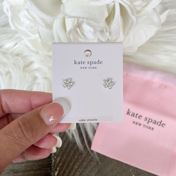 Kate Spade Gleaming Gardenia Studs